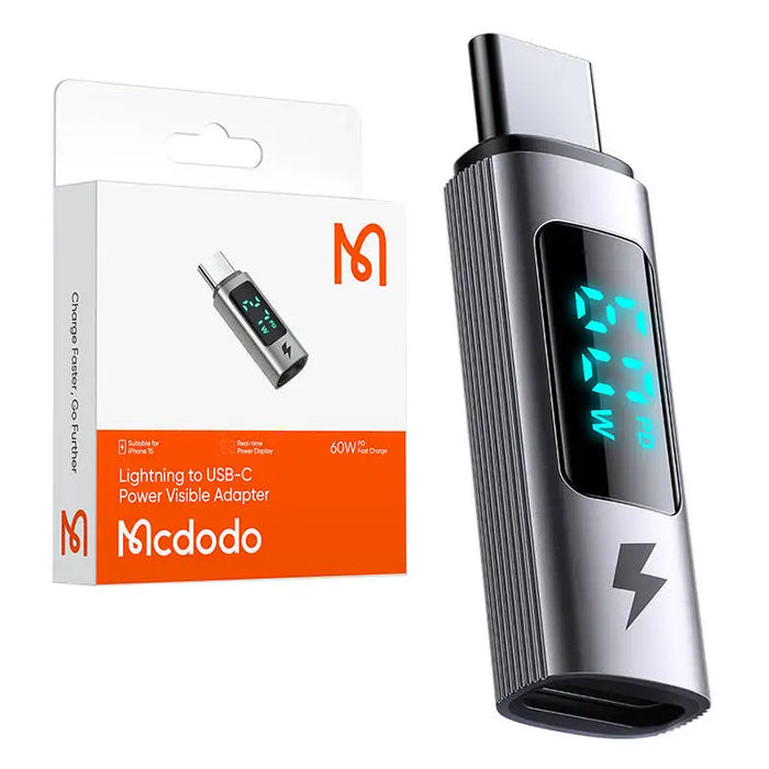 Adapter / connector Lightning to USB-C Mcdodo OT-5990 PD 36W - Adapters connectors and converters<<<IT