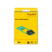 Adapter Delock 62517 Interface Key M.2 2260 B + M to Sata 7 Pin - Входно-изходни контролери<<<Компютърни