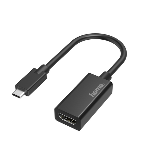 Adapter HAMA 200315 USB-C male - HDMI female Ultra HD 4K Black - Адаптери