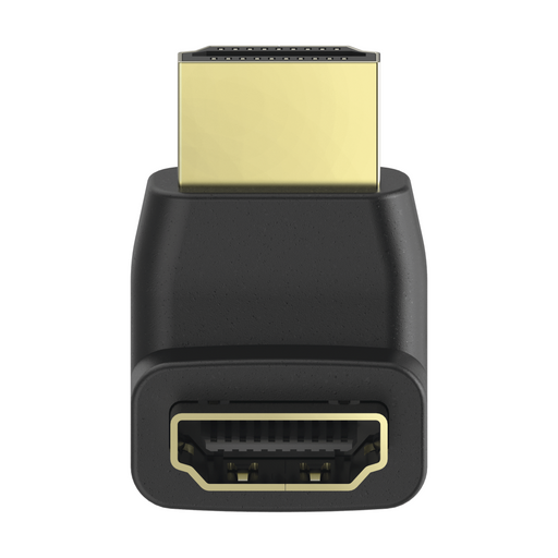Adapter HAMA 205164 HDMI male - HDMI female 90° Black - Адаптери конвертори<<<Кабели<<<ValiAPI