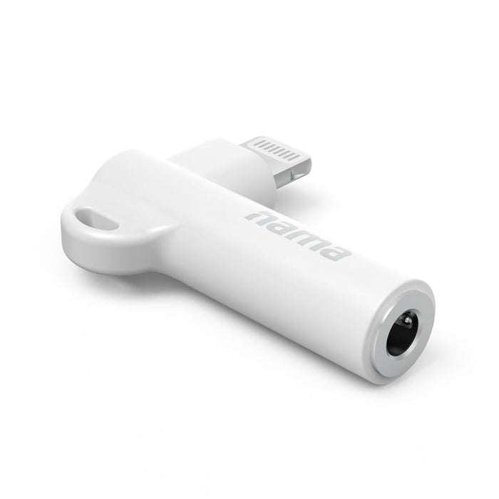 Adapter HAMA Lightning - 3.5 mm jack 90° 201700 - Кабели за мобилни
