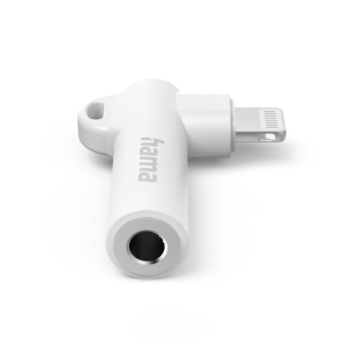Adapter HAMA Lightning - 3.5 mm jack 90° 201700 - Кабели за мобилни