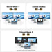 Adapter Hub 10in1 Baseus 2x HDMI USB-C 3xUSB-A + RJ45 + SD/TF PD (grey) - Hubs<<<IT Accessories<<<InnproXML&&&USB