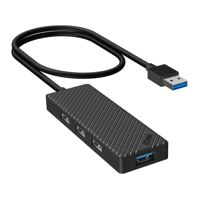 Adapter Hub 4 in 1 INVZI MH04 4x USB 3.0 (black) - Hubs<<<IT Accessories<<<InnproXML