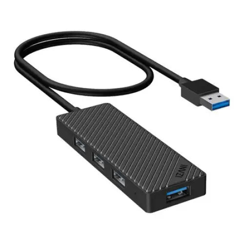 Adapter Hub 4 in 1 INVZI MH04 4x USB 3.0 (black) - Hubs<<<IT Accessories<<<InnproXML