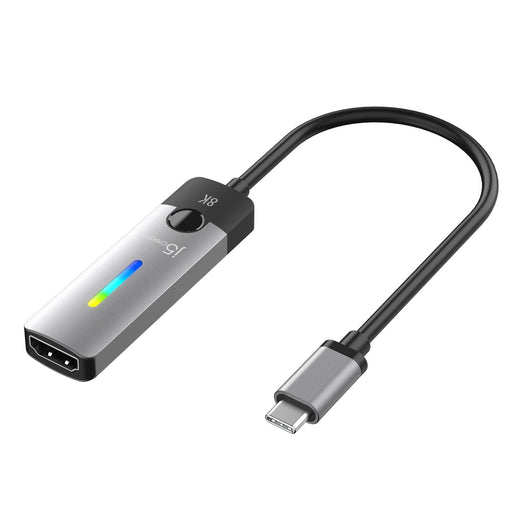 Adapter j5create JCA157 USB-C male - HDMI 2.1 female 8K - PC кабели<<<Кабели<<<ValiAPI