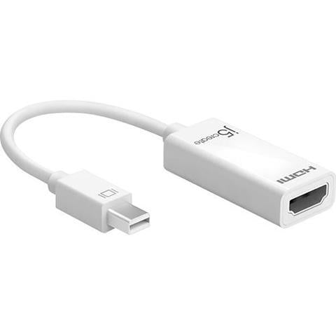 Adapter j5create JDA159 mini DisplayPort male - HDMI female 4K 125 mm - PC кабели<<<Кабели<<<ValiAPI