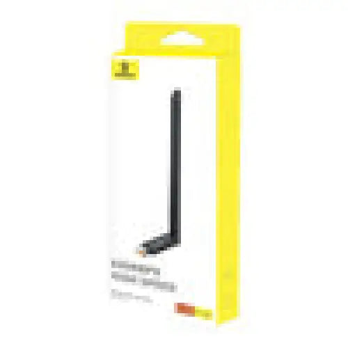 Adapter WiFi with antenna Baseus FastJoy 650Mbps (black) - Adapters connectors and converters<<<IT