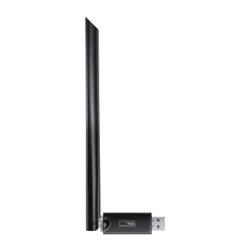 Adapter WiFi with antenna Baseus FastJoy 650Mbps (black) - Adapters connectors and converters<<<IT