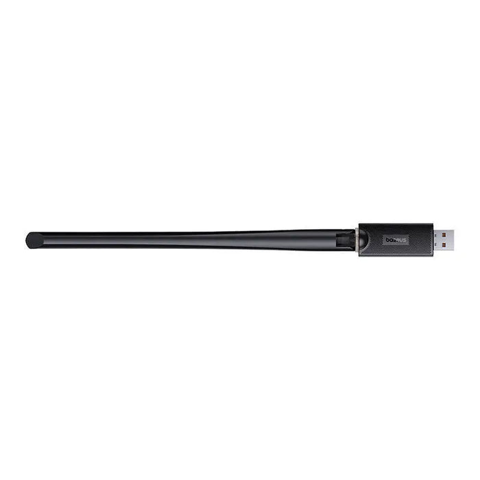Adapter WiFi with antenna Baseus FastJoy 650Mbps (black) - Adapters connectors and converters<<<IT