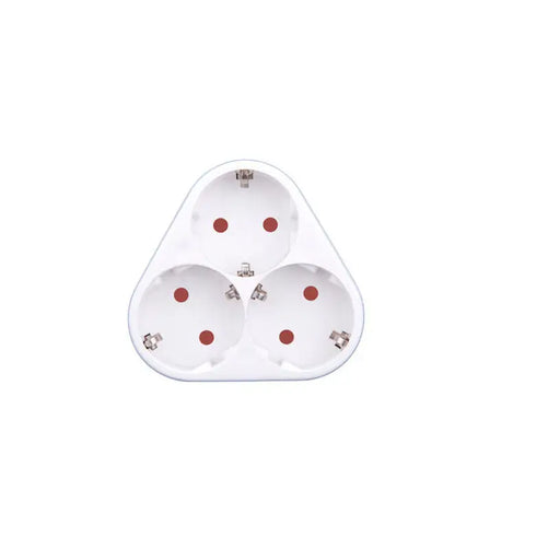 ADAPTER WITHOUT CABLE ETC 3 SOCKETS 13000 - Разклонители и адаптери<<<Електроматериали<<<Praktiker&&&Разклонители и