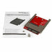 Adaptor SSD Startech SAT32MSAT257 Red Silver SSD mSATA - Компютър Мрежи и компоненти<<<Компютри|