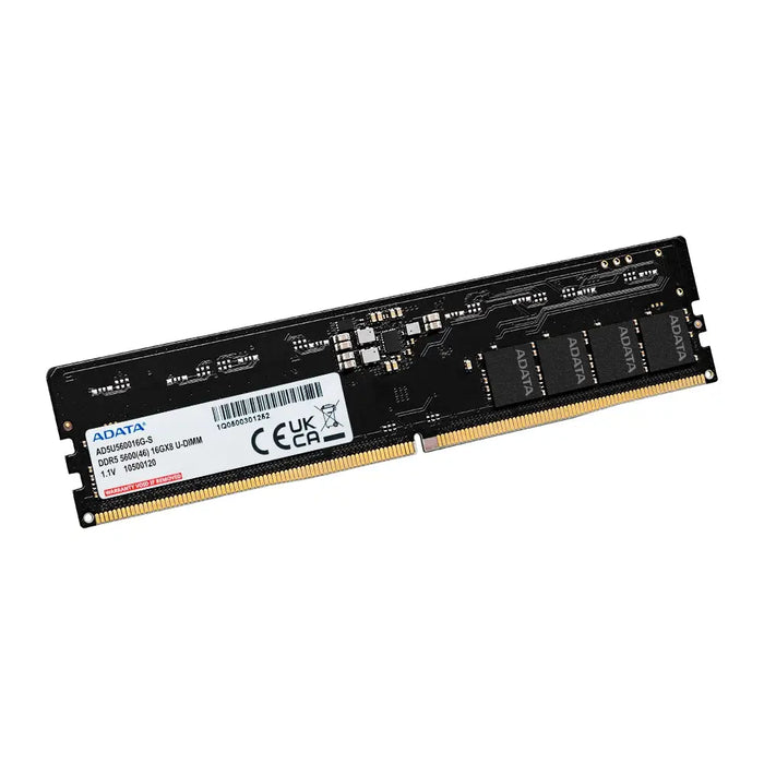 ADATA 16GB DDR5 5600 MHz U-DIMM - Памети за настолни компютри<<<ADATA памети и аксесоари<<<ADATA<<<PolyComp&&&RAM