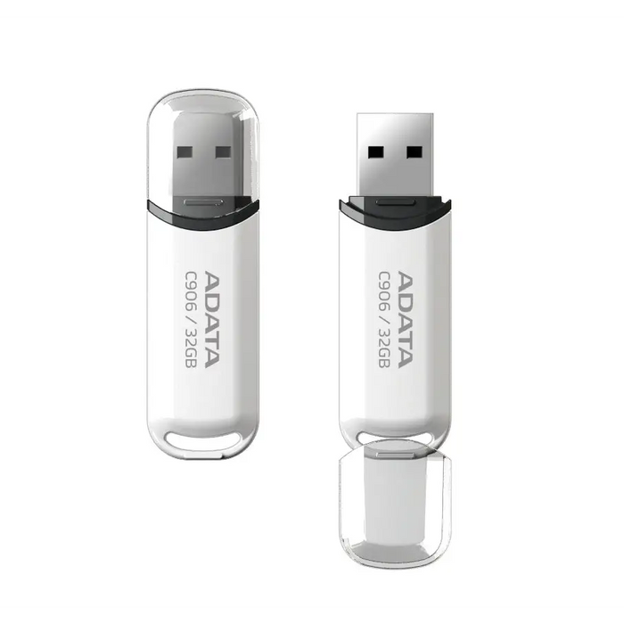 ADATA C906 64GB USB 2.0 White - USB памети<<<ADATA памети и аксесоари<<<ADATA<<<PolyComp