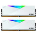 ADATA LANCER RGB 64GB (2x32GB) DDR5 6000 MHz U-DIMM White - Памети за настолни компютри<<<ADATA памети и