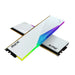 ADATA LANCER RGB 64GB (2x32GB) DDR5 6000 MHz U-DIMM White - Памети за настолни компютри<<<ADATA памети и