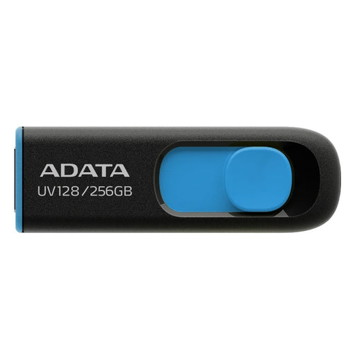 ADATA UV128 256GB USB 3.2 Black - USB памети<<<ADATA памети и аксесоари<<<ADATA<<<PolyComp&&&Компютър Мрежи и