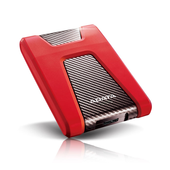 External Hard Drive Adata DashDrive Durable HD650 Red 1 TB