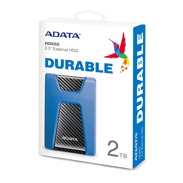 ADATA AHD650-2TU31-CBL external hard drive 2000 GB Red