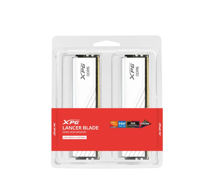ADATA LANCER BLADE RGB 48GB (2x24GB) DDR5 6000 MHz CL36 White