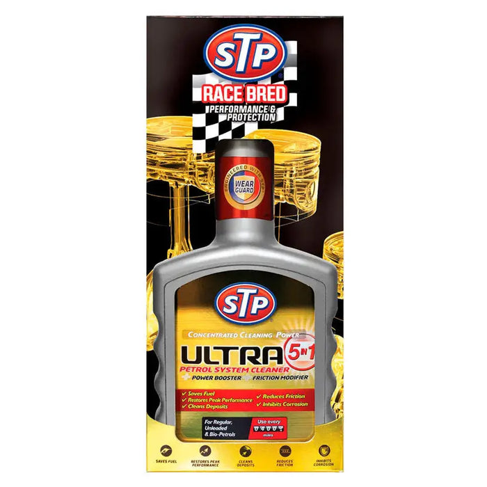 ADDITIVE ULTRA 5 IN 1 PETROL 400ML STP - Добавки<<<Масла и добавки<<<Авто и