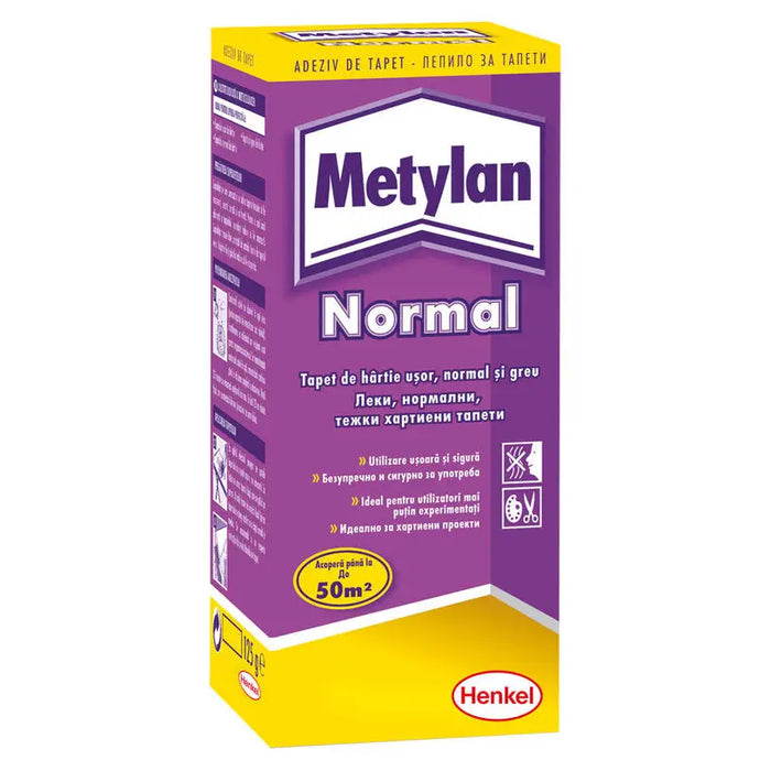 ADHESIVE FOR PAPER WALLPAPER METYLAN Metylan Normal - Лепила<<<Лепила и ленти<<<Бои и