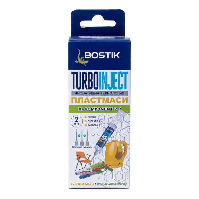 ADHESIVE FOR PLASTIC 10 G 3 TIP BOSTIK TURBO INJECT - Лепила<<<Лепила и ленти<<<Бои и