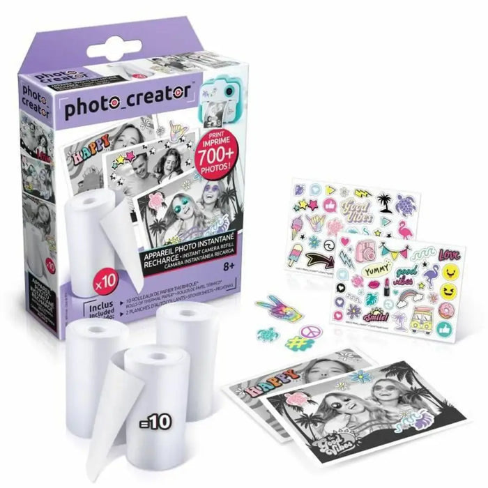 Adhesive paper Canal Toys Instant Camera - Декорация и Осветление<<<Дом Градина<<<BigBuy&&&Рамки за снимки<<<Декорация