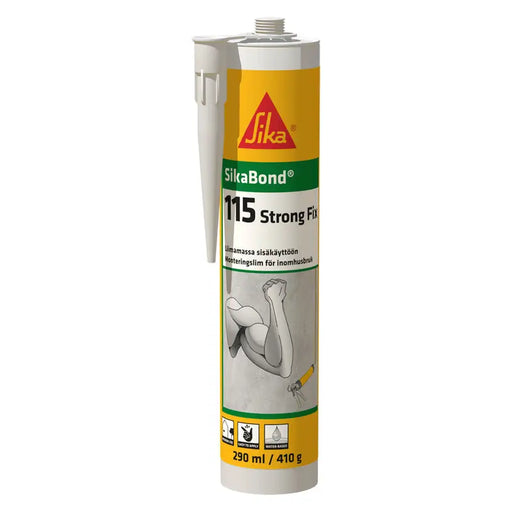 ADHESIVE SIKA SIKABOND STRONG FIX - Полимерни и монтажни лепила<<<Уплътнители и фуги<<<Строителни