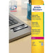 Adhesives/Labels Avery 20 Sheets 96 x 50,8 mm Silver - Електроника Периферни и резервни части<<<Компютри|