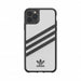 Adidas Moulded Case PU for iPhone 11 Pro Max - White and Black - Cell phone cases and covers<<<HurtelXML