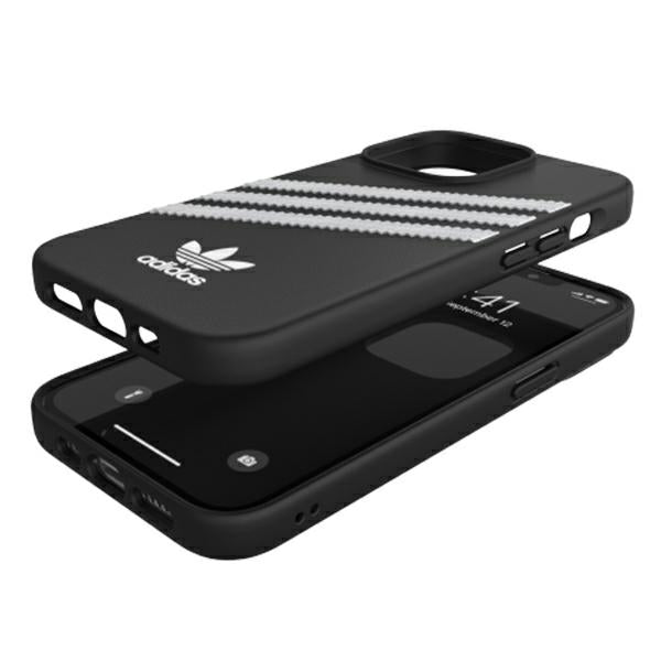 Adidas OR Molded Case PU for iPhone 13 Pro / iPhone 13 - Black and White - Cell phone cases and covers<<<HurtelXML