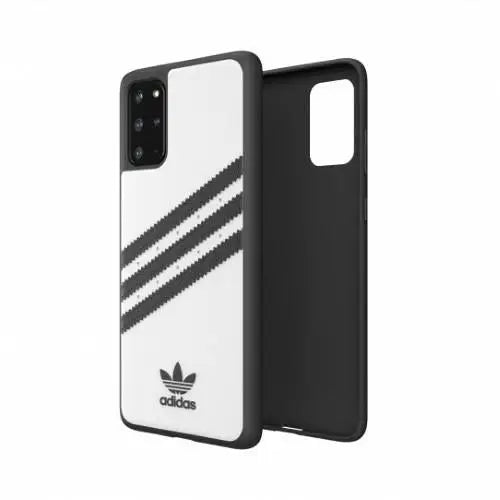 Adidas OR Moudled Case PU for Samsung Galaxy S20+ - White and Black - Cell phone cases and covers<<<HurtelXML