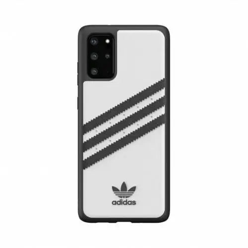 Adidas OR Moudled Case PU for Samsung Galaxy S20+ - White and Black - Cell phone cases and covers<<<HurtelXML