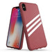 Adidas OR Moulded PU Suede iPhone Xs Max Case - Pink - Cell phone cases and covers<<<HurtelXML
