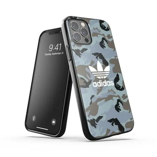Adidas OR SnapCase Camo iPhone 12/12 Pro blue/black 43702 - Cell phone cases and covers<<<HurtelXML