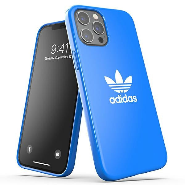 Adidas OR SnapCase Trefoil Case for iPhone 12 Pro Max - Blue - Cell phone cases and covers<<<HurtelXML