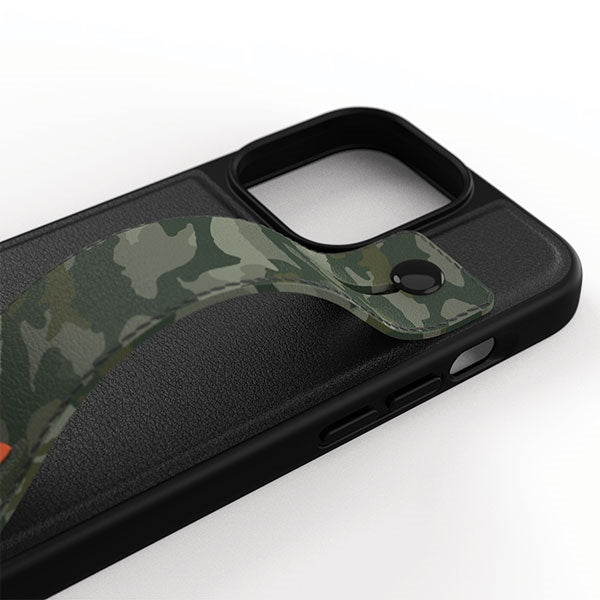 Adidas OR Hand Strap Case iPhone 13 Pro /13 6.1" black-green/black-green 47111