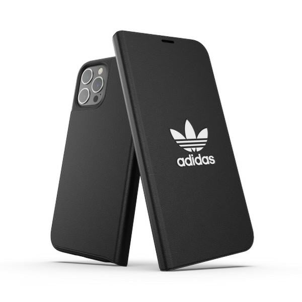 Adidas OR Booklet Case BASIC for iPhone 12 Pro Max - Black and White