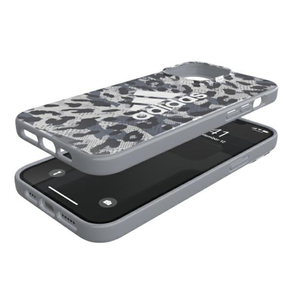 Adidas OR SnapCase Leopard Case for iPhone 13 Pro Max - Gray