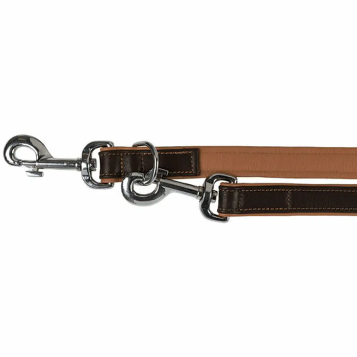 Adjustable dog leash Trixie Brown Light brown M/L 2 m - Домашни Животни<<<Дом Градина<<<BigBuy&&&Пътуване и