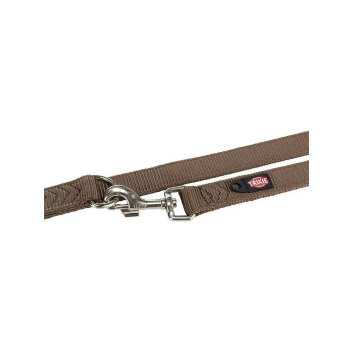 Adjustable dog leash Trixie Premium Hazelnut L/XL - Домашни Животни<<<Дом Градина<<<BigBuy&&&Пътуване и