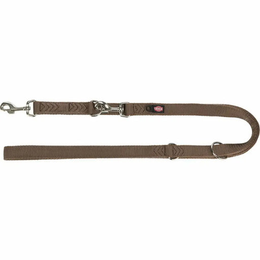 Adjustable dog leash Trixie Premium Hazelnut L/XL - Домашни Животни<<<Дом Градина<<<BigBuy&&&Пътуване и