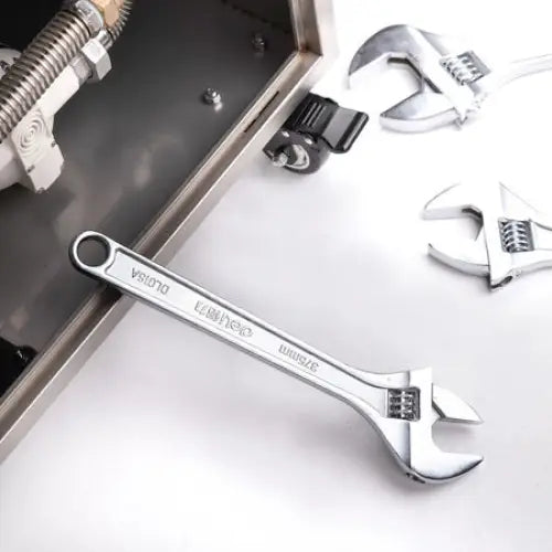 Adjustable Spanner 15’’ Deli Tools EDL015A (silver) - Wrenches<<<Tools<<<InnproXML