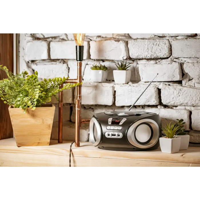 Adler AD 1181 CD player Portable CD player Black Silver - Radios and boomboxesOAV-RAP<<<Audio-video