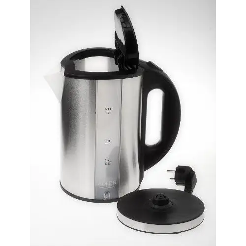 Adler AD 1216 electric kettle 1.7 L Black,Silver 2200 W - Electric kettlesAGD-CZE<<<Home Appliance
