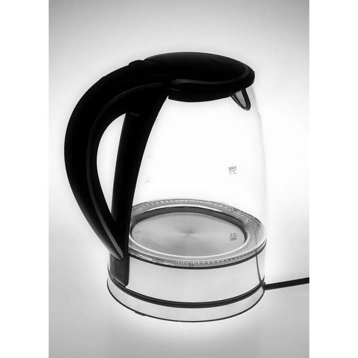 Adler AD 1225 electric kettle 1.7 L Black,Stainless steel,Transparent 2200 W - Electric kettlesAGD-CZE<<<Home Appliance