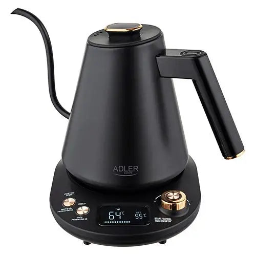 Adler AD 1349 Electric kettle with long spout 1.0L Black - Electric kettlesAGD-CZE<<<Home Appliance