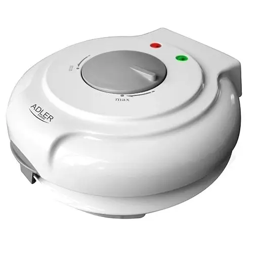 Adler AD 3038 Waffle maker 1500 W White - ToastersAGD-TOS<<<Home Appliance