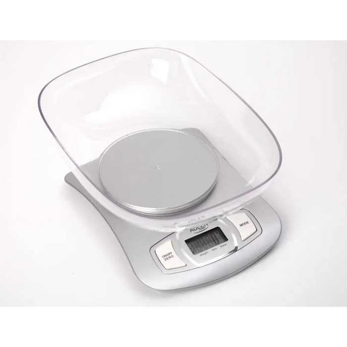 Adler AD 3137s Silver Countertop Electronic kitchen scale - Kitchen scalesAGD-WGK<<<Home Appliance